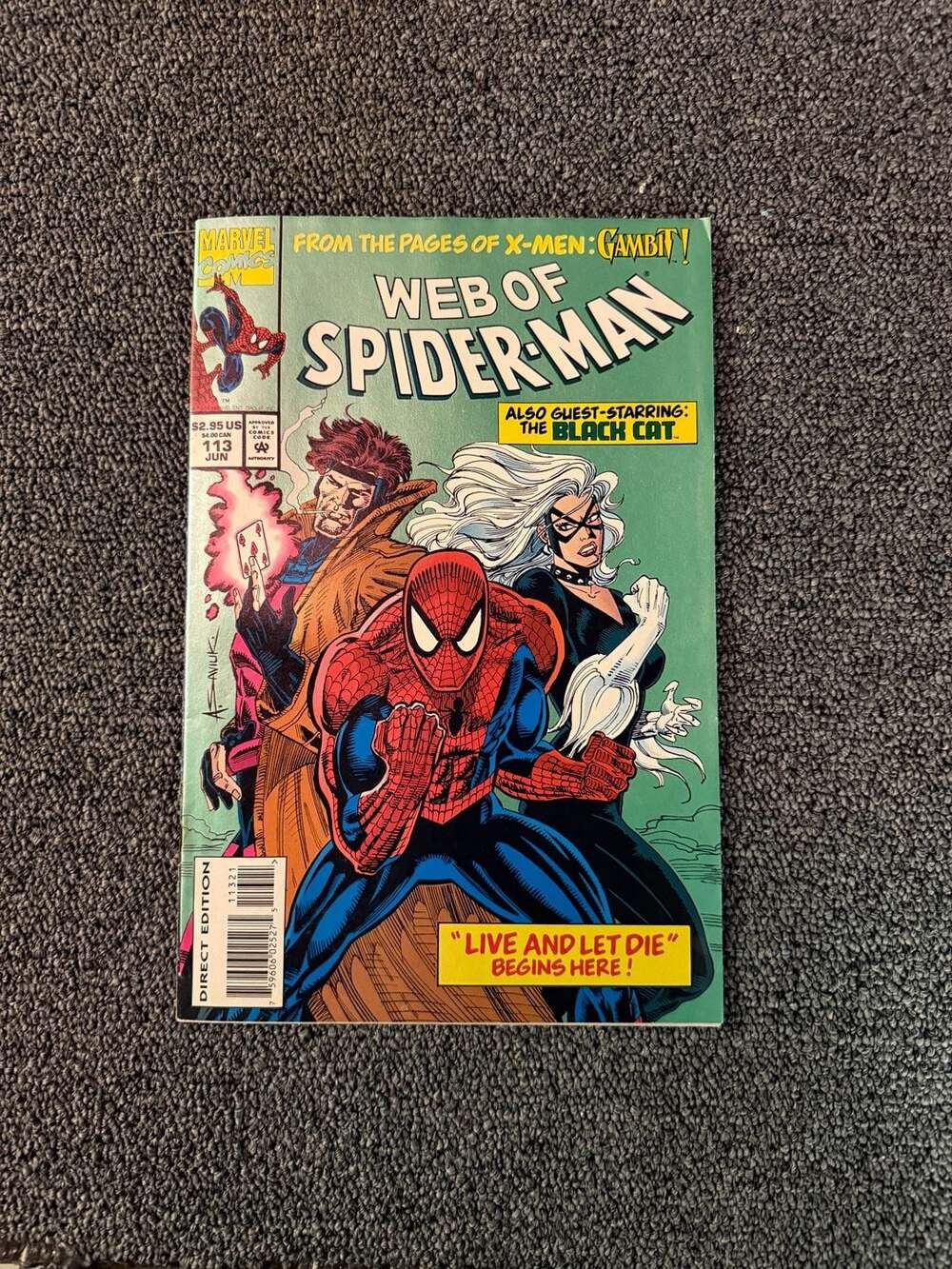 Web of Spider-Man #113 Direct Edition Comic Book (June 1994)